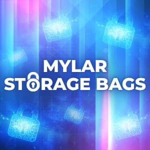 Mylar Bags Smell Proof 1 Ounce White/Clear - 1000 Count 9" X 6" 6mill Thickness - Packaging Bags - Mylar Bags For Food Storage - Resealable Bags