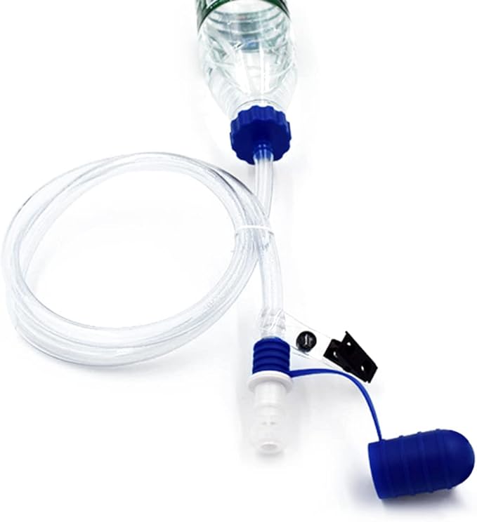 Cycling Bottle Drink Tube Water Bottle Drinking Tube with Double Adapter Hydration System Drink Tube Kit for Cycling Trekking Fishing Boating Camping