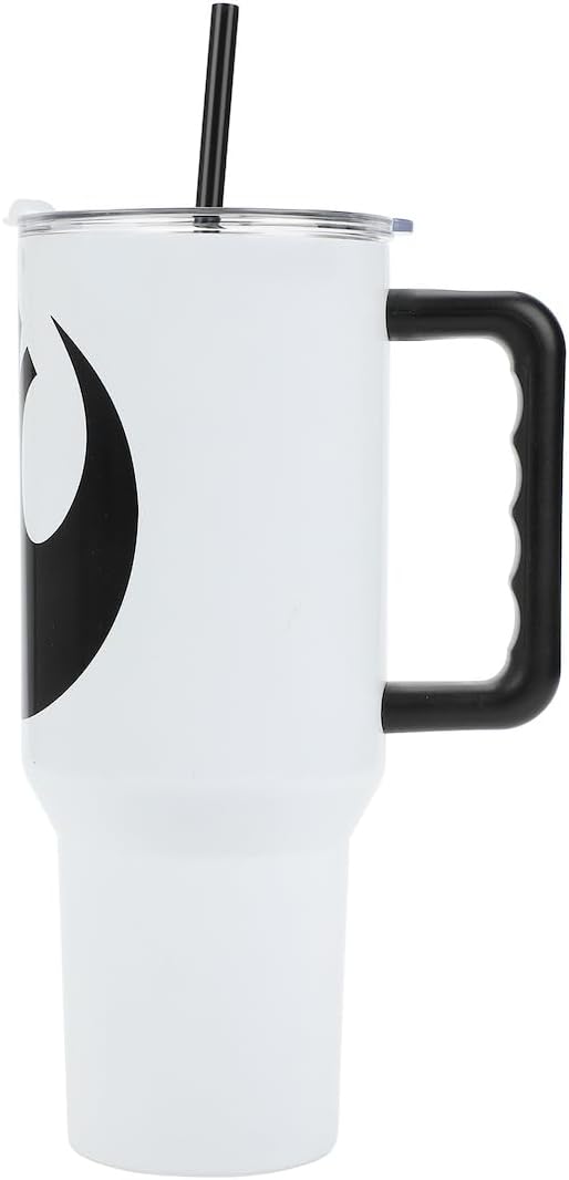 Bioworld Star Wars Rebel Alliance 40 Oz White Stainless Steel Tumbler