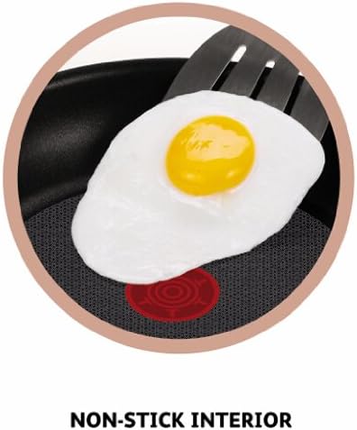 T-fal Ultimate Hard Anodized Nonstick Cookware Set 10 Piece Induction Oven Safe 400F Pots and Pans, Dishwasher Safe Black