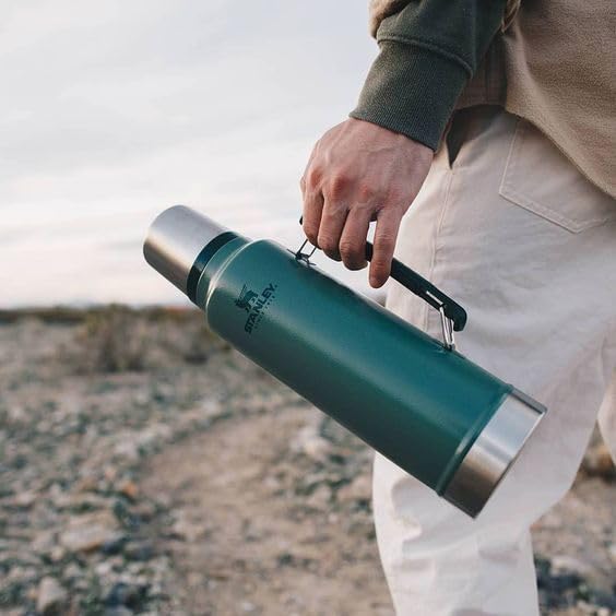 Stanley Thermo Stopper Replacement for Yerba Mate Drinking - Convert Stanley Thermo to Yerba Mate Termo Pico Mate/Pico cebador Stopper with High Precision Flow (Black V3, Set of 2)