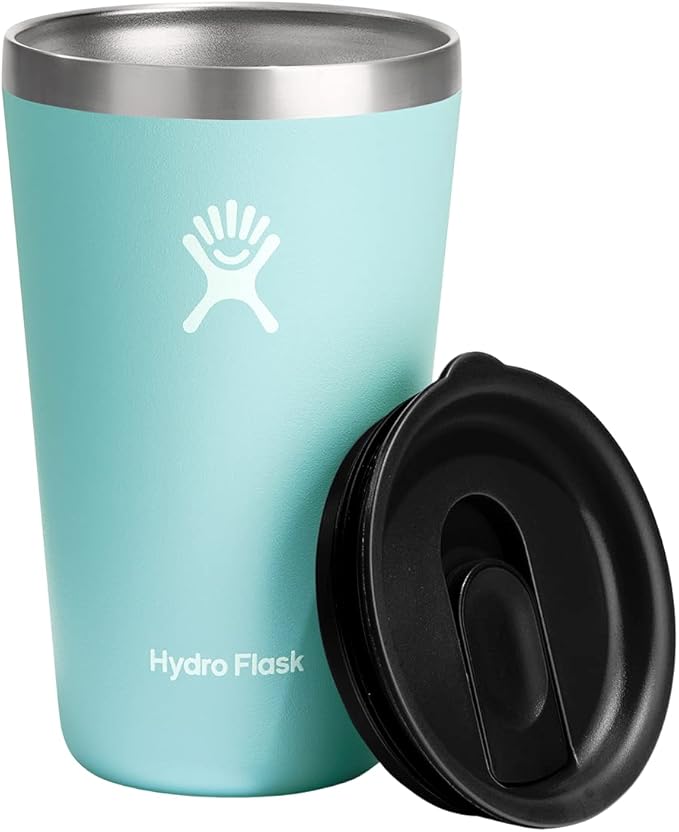 Hydro Flask All Around Stainless Steel Tumbler with Lid and Double-Wall Vacuum Insulation