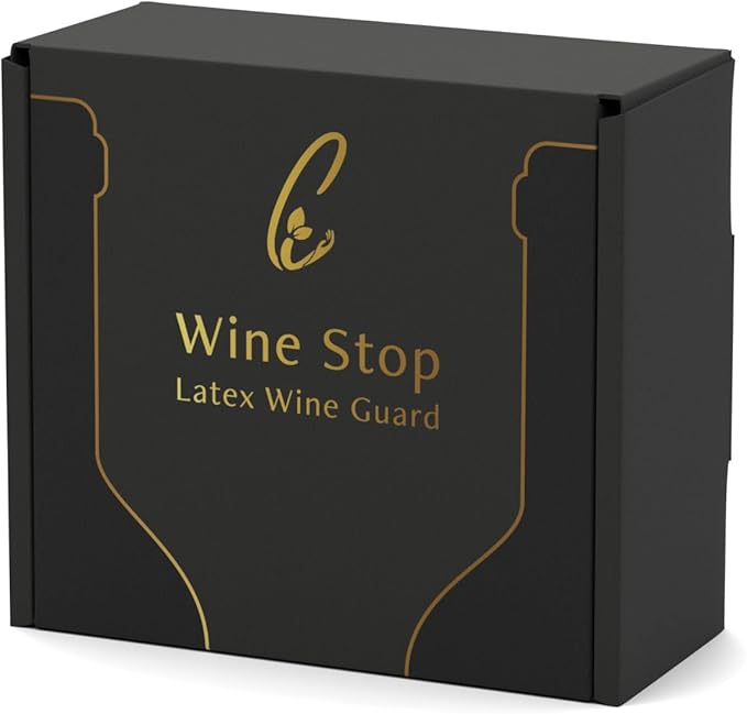 Wine Stopper, Ultimate Protection for Wine Bottles, Made of Food Grade Latex for Wine and Beverages, Unique Gift for Wine Lovers (Pack of 24)