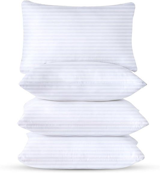 tuphen-Bed Pillows for Sleeping 2 Pack, Cooling Gel Pillows, Ultra Soft Breathable Down Alternative Pillows, Hotel Luxury Collection Pillows for Back, Stomach or Side Sleepers (Queen (Pack of 4))