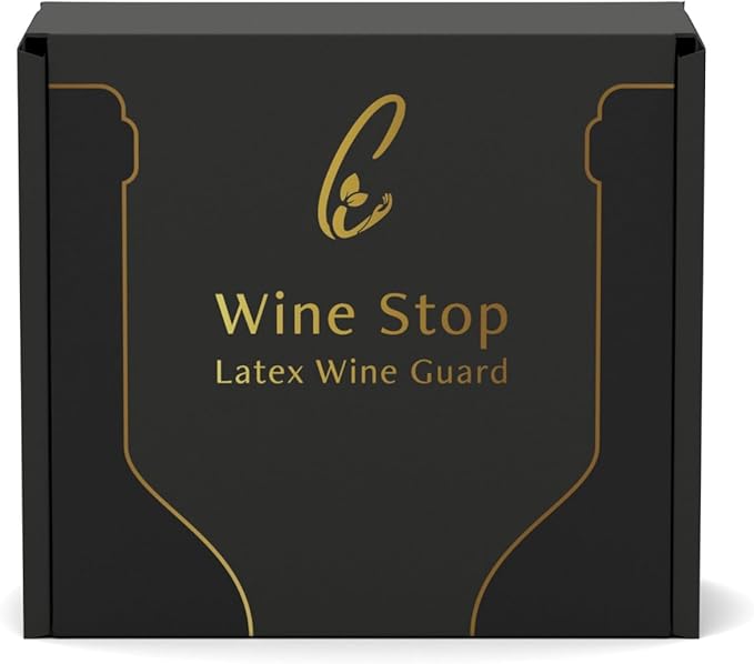 Wine Stopper, Ultimate Protection for Wine Bottles, Made of Food Grade Latex for Wine and Beverages, Unique Gift for Wine Lovers (Pack of 24)
