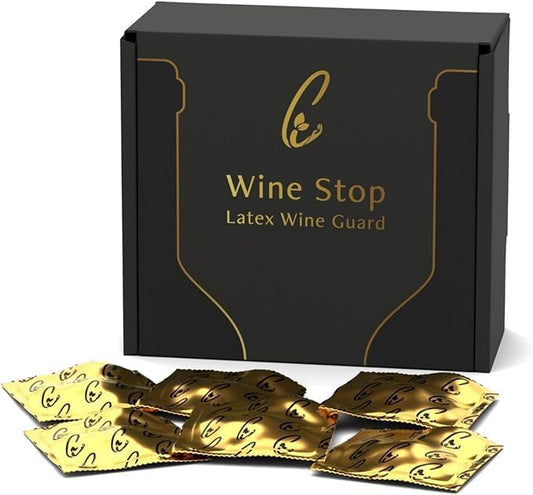 Wine Stopper, Ultimate Protection for Wine Bottles, Made of Food Grade Latex for Wine and Beverages, Unique Gift for Wine Lovers (Pack of 12)