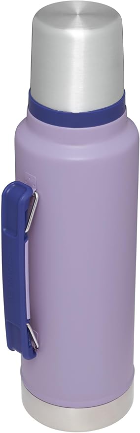 Stanley Classic Vacuum Insulated Wide Mouth Bottle -BPA-Free 18/8 Stainless Steel Thermos for Cold & Hot Beverages