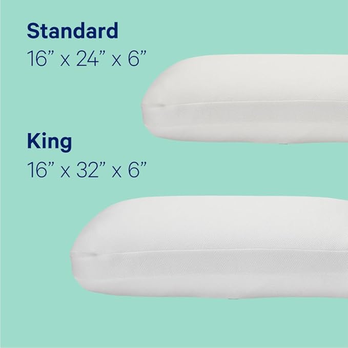 Casper Sleep, Standard Casper Essential Cooling Hybrid Pillow, White