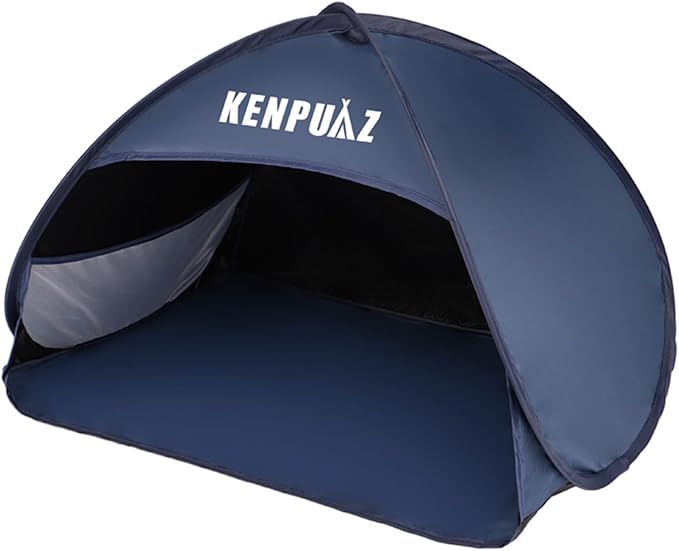 Head Pop-Up Canopy - Instant Shade Solution for Bed Canopies & Drapes (Deep Blue)