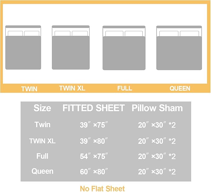 AILONEN Boys Wolf Fitted Sheet Set Queen Wolf Bed Sheet Set, Wildlife Animal Theme Fitted Sheet with 2 Pillowcases,3 Pieces Ice and Fire Light Wolves Print Fitted Sheet Set