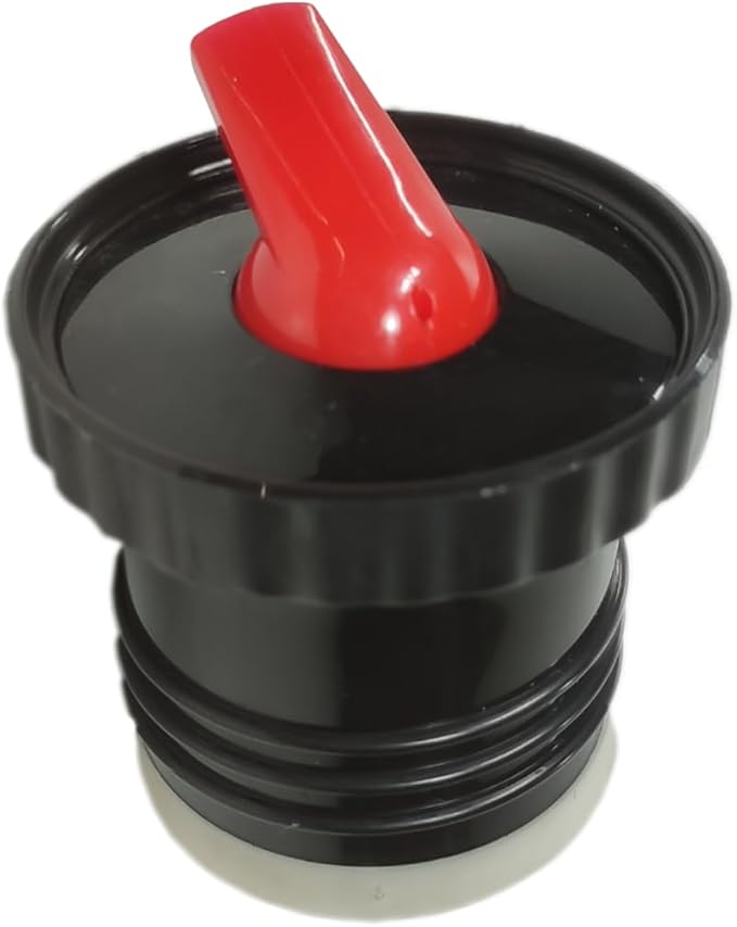 Stanley Thermo Stopper replacement for yerba mate drinking - Convert Stanley Thermo to Yerba Mate Termo Pico Mate/Pico cebador Stopper with High Precision Flow (Black, Set of 1)