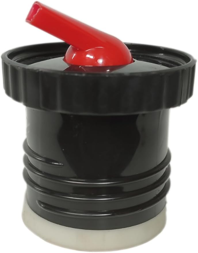 Stanley Thermo Stopper replacement for yerba mate drinking - Convert Stanley Thermo to Yerba Mate Termo Pico Mate/Pico cebador Stopper with High Precision Flow (Black, Set of 1)