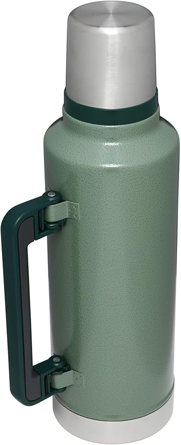 Stanley Classic Vacuum Insulated Wide Mouth Bottle -BPA-Free 18/8 Stainless Steel Thermos for Cold & Hot Beverages