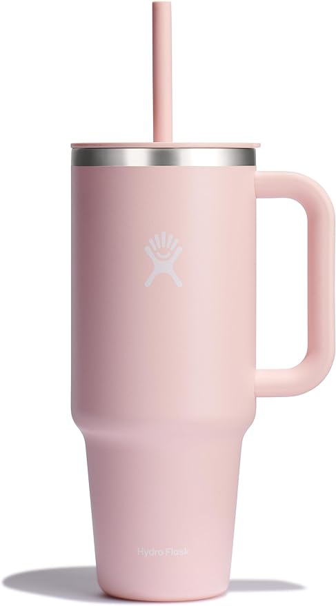 Hydro Flask Travel Tumbler Stainless Steel Vacuum Insulated Tumbler with Lid and Straw for Cold Water and Drinks for Sports, School, Work, Car, Travel, Weekends