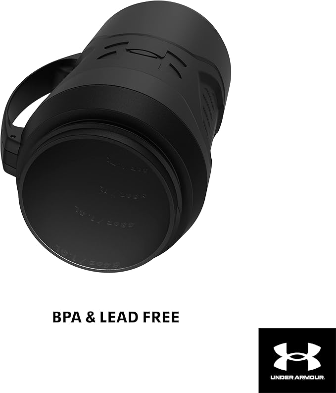 Under Armour Sports Water Jug, 32 oz Insulated Water Bottle w/Handle, Fence Hook, Leak Resistant, Baseball, Football & More