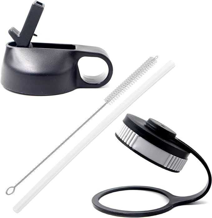 40 oz Football Water Bottle, Sports Water Bottles with 2 Lids 18/8 Stainless Steel Travel Tumbler Double Wall Vacuum Insulated Hot/Cold Standard Metal Canteen (40oz, Football)