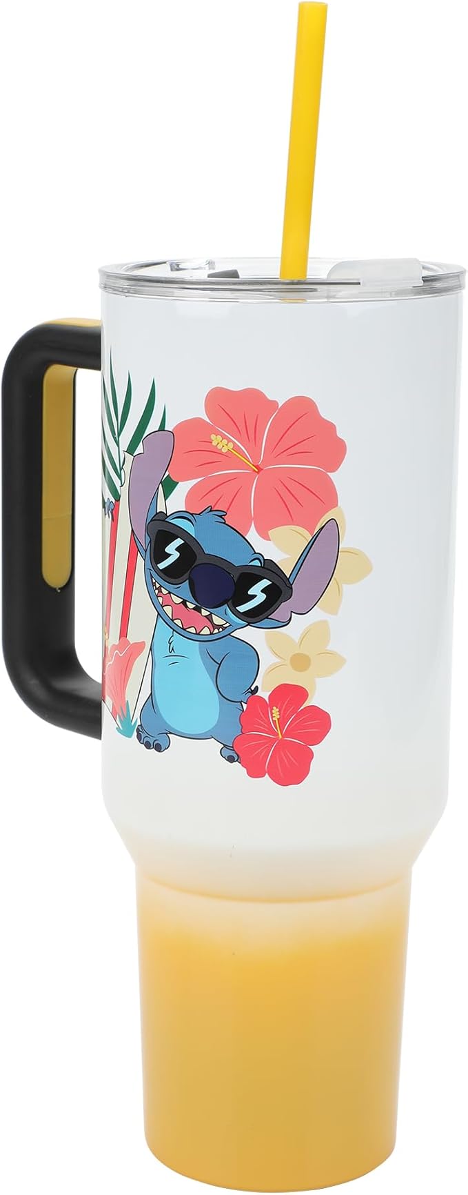Bioworld Disney's Stitch Hawaiian 40 Oz. Stainless Steel Tumbler