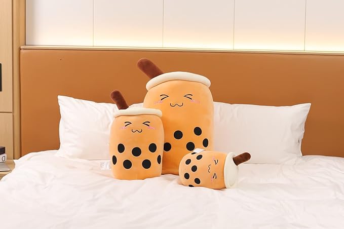 Niuniu Daddy Boba Plush 20in Large Kawaii Plushies Bubble Tea Jumbo Cute Squishy Pillow Soft Stuffed Animal for Kids/Girls/Boys