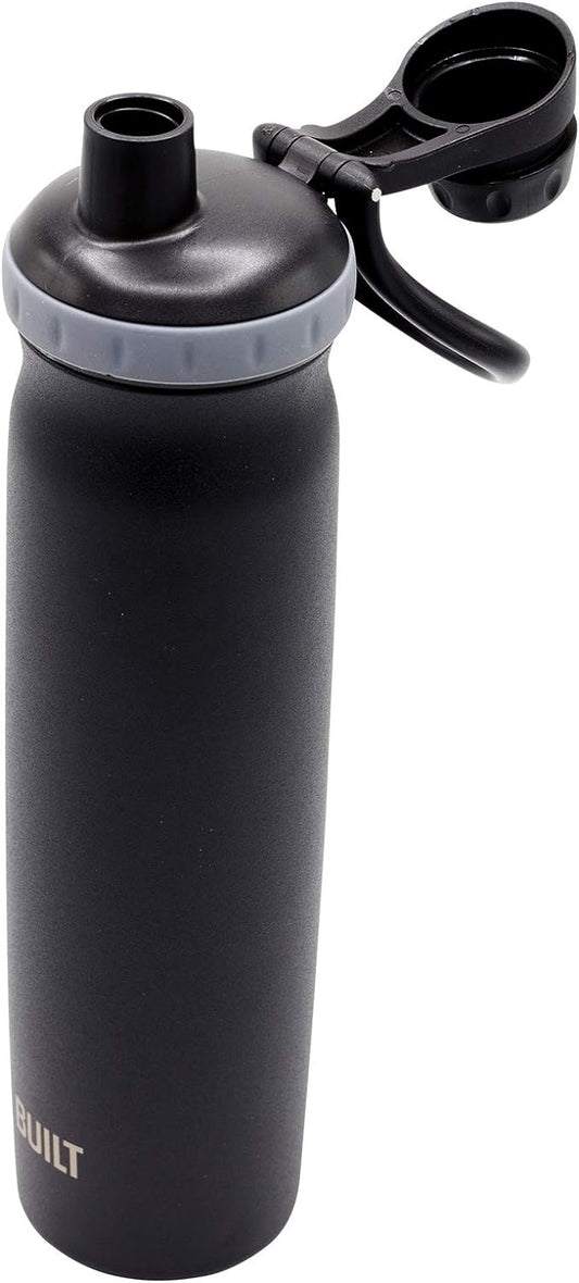 BUILT 24 Ounce Prospect Double Wall Stainless Steel Bottle Black 5233283
