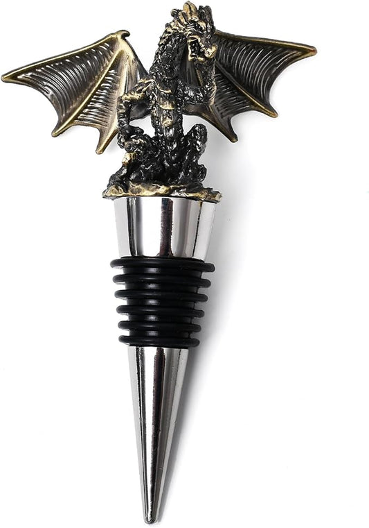 Wine Stopper,Dragon Wine Stoppers for Wine Bottles,Cute Wine Accessories/Kitchen Gadgets D1