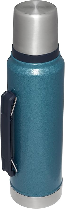 Stanley Classic Vacuum Insulated Wide Mouth Bottle -BPA-Free 18/8 Stainless Steel Thermos for Cold & Hot Beverages