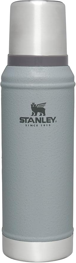 Stanley Classic Vacuum Insulated Wide Mouth Bottle -BPA-Free 18/8 Stainless Steel Thermos for Cold & Hot Beverages