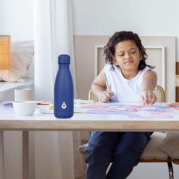 BJPKPK Water Bottles Stainless Steel Insulated Water Bottle 12oz Small Water Bottles For Travel,Red