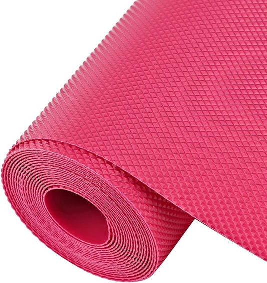 Kitchen Shelf Liner Drawer Liners, Non-Adhesive Refrigerator Liners Waterproof Fridge Mats with Strong Durable Kitchen Cabinets Mat for Drawers, Shelves, Pantry