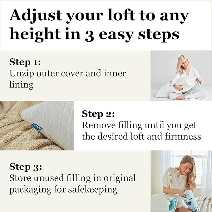 Saybrook Adjustable Pillow