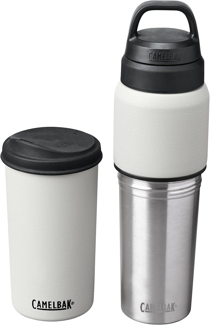 CamelBak MultiBev Water Bottle & Travel Cup – Insulated Stainless Steel