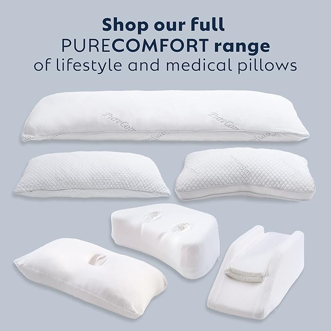 Adjustable Leg, Knee, Ankle Support and Elevation Pillow | Surgery | Injury | Rest | (Standard)