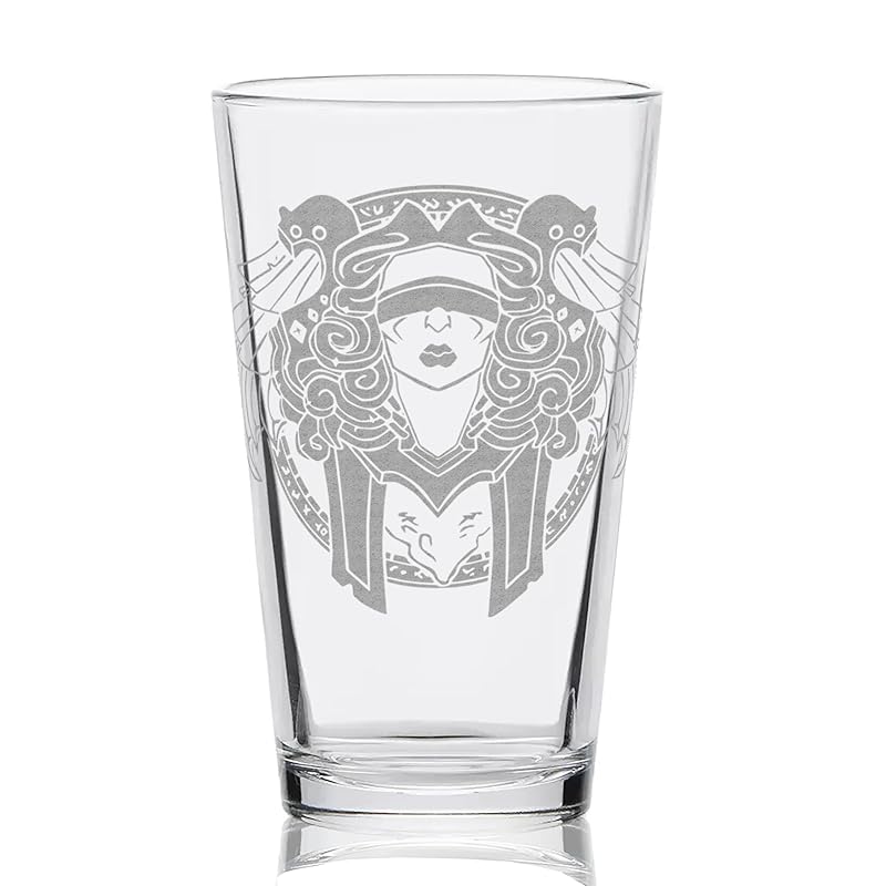 PRIEST WARCRAFT Engraved Pint Glass | Inspired by Warcraft | Great Gamer Gift Idea!