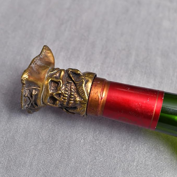 Wine Stopper,Pirate Wine Stoppers for Wine Bottles,Cute Wine Accessories/Kitchen Gadgets