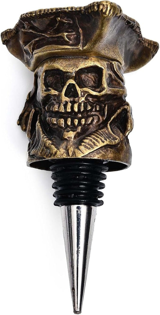 Wine Stopper,Pirate Wine Stoppers for Wine Bottles,Cute Wine Accessories/Kitchen Gadgets
