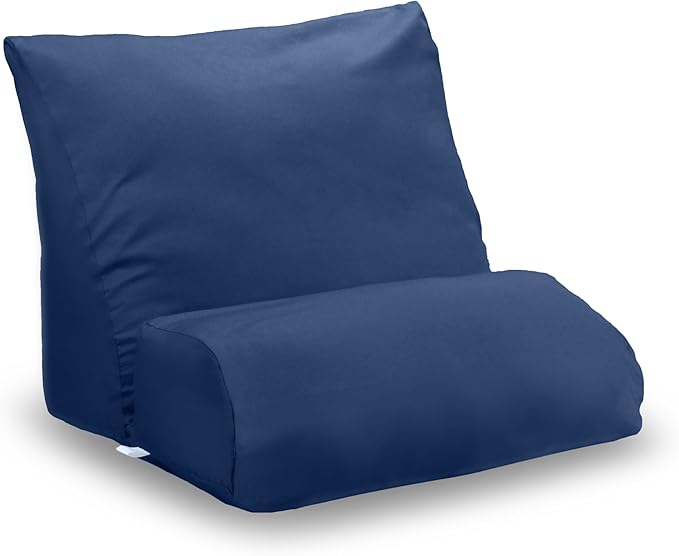 Contour Flip Lounge Pillow (Flip with Navy Case)