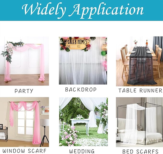 Akiky Rainbow Bed Canopy Curtains for Girls Colorful Canopies Curtain Scarf -Great as Room Decor,Wedding decortion,Window Door Valance Curtain (Twin,Rainbow)