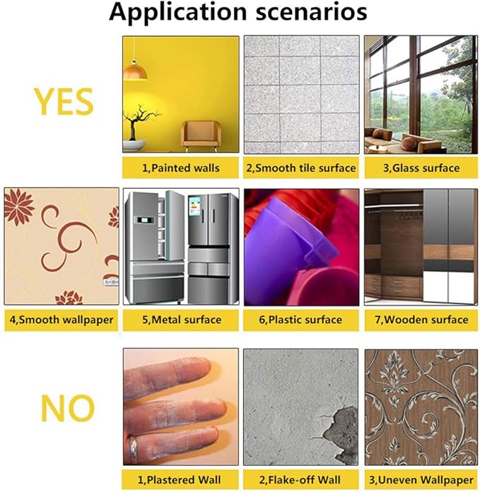 Glow in The Dark Moon and Stars Wall Stickers|435 Pcs Luminous Mural Decals for Ceiling and Wall| Perfect for Nursery Classroom Playroom Bedroom Living Room Decoration (Peel and Stick)