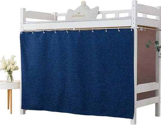 Dorm Home Solid Thicken Bunk Blackout Bed Curtains Cloth Bed Canopy Students Single Sleeper,1panel