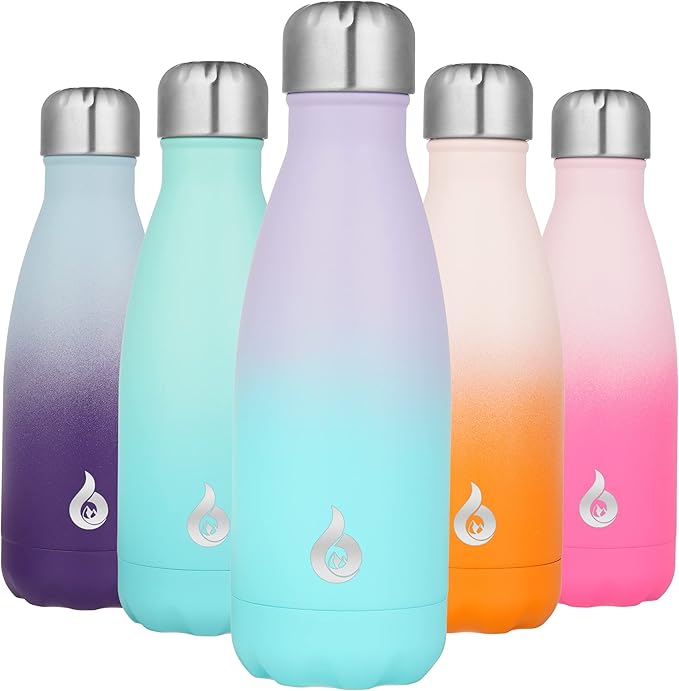 BJPKPK Water Bottles Insulated 12oz Stainless Steel Water Bottle Dishwasher Safe,Oasis