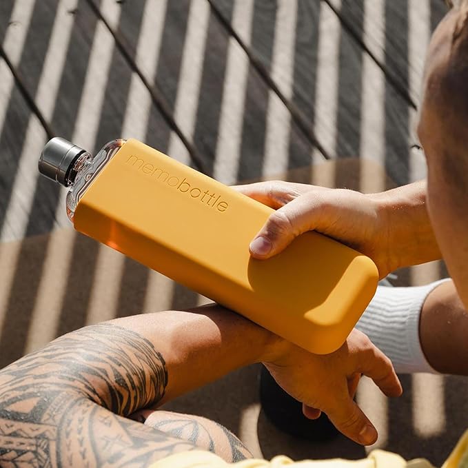 memobottle SLIM Silicone Sleeve - Mandarin
