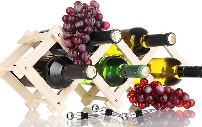 Wine Stoppers for Wine Bottles,4-Pack Silicone Wine Stopper,Reusable Wine Bottle Stopper For Beverage,Applicable to Gifts,Bar,Camping,Party,Wedding etc (4)