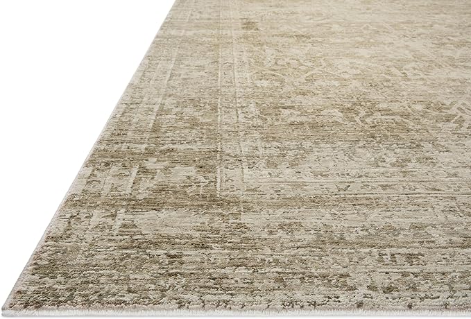Loloi Amber Lewis Honora Collection HON-01 Khaki/Beige 5'-3" x 7'-9" Area Rug