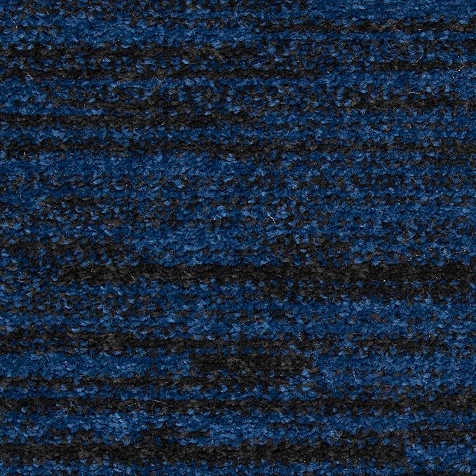 Nourison Essentials Indoor/Outdoor Midnight Blue 2' x 4' Area Rug, Easy Cleaning, Non Shedding, Bed Room, Living Room, Dining Room, Backyard, Deck, Patio (2x4)