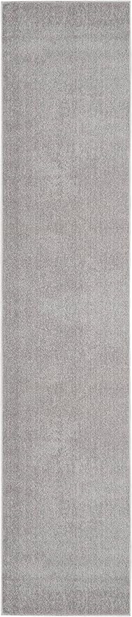 Nourison Essentials 2'2" x 16 Silver Grey Outdoor Rug