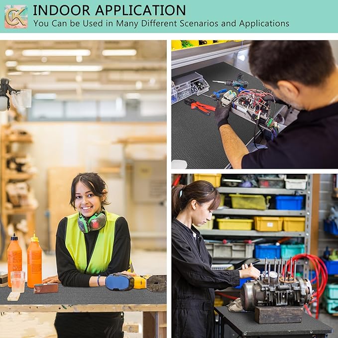 Foam Toolbox Liner Shelf Liner, Thickened Durable Pad Tool Box Mat for Protecting Your Tools, Work Surfaces, Garage, Chest -Gray 3mm Thickness, 18 inch*24 ft