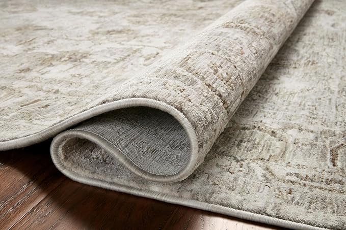 Loloi Amber Lewis Honora Collection HON-06 Grey/Taupe 6'-7" x 9'-2" Area Rug
