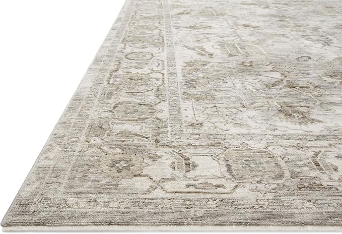 Loloi Amber Lewis Honora Collection HON-06 Grey/Taupe 2'-7" x 8'-0" Runner Rug