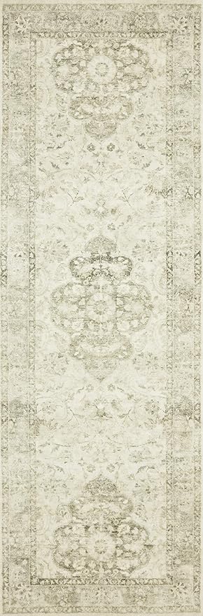 Loloi II Rosette Ivory/Silver 2'-2" x 3'-8" Accent Rug