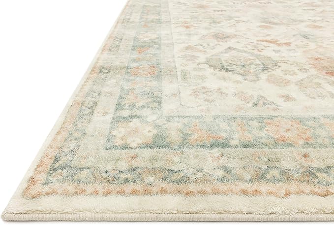 Loloi II Rosette Beige/Multi 3'-3" x 5'-3" Accent Rug