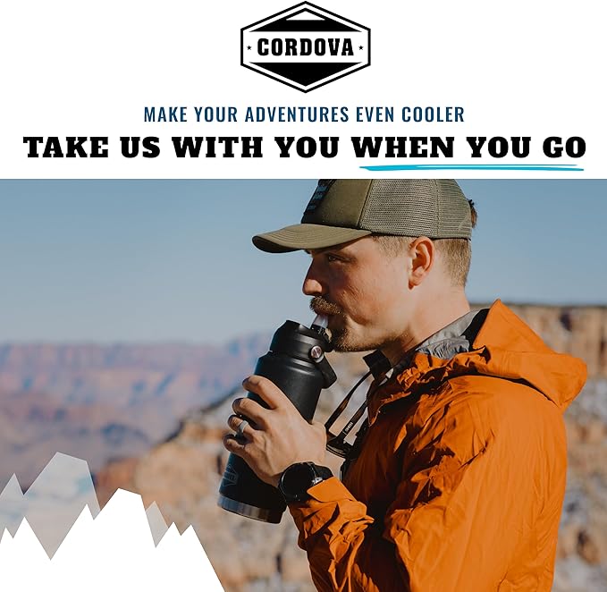 Cordova Outdoors Trailhead Class Water Bottle, Yonder, 32 oz